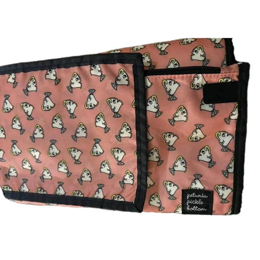 Petunia Pickle Bottom Disney Baby Diaper Clutch Changing Pad Chip Teacup